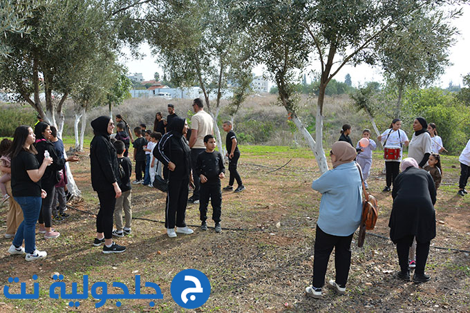 مشاركة واسعة في مسيرة تنزه واكتشف وادي قانا في جلجولية